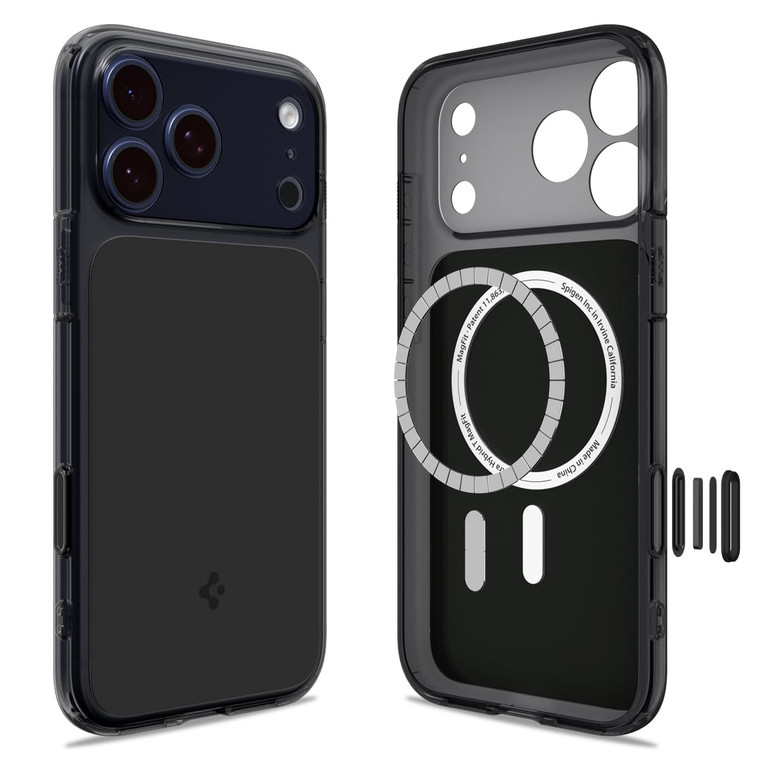 Spigen for iPhone 17 Pro Max Case, Ultra Hybrid T MagFit [Camera Control Button] [Compatible with Magsafe] - Matte Black