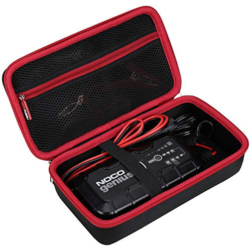 FBLFOBELI Hard Travel Case Compatible with NOCO GENIUS10/for Boost X GBX45 GB50 UltraSafe Jump Starter, Fully-Automatic Smart Battery Charger (Case O