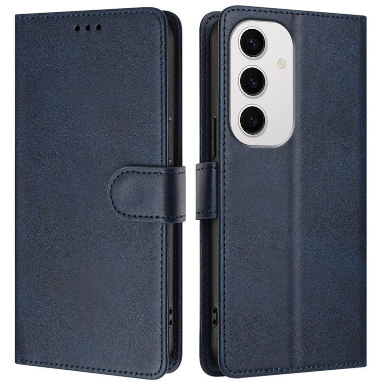 OOPKINS Wallet Case for Samsung Galaxy S24 FE, PU Leather Wrist Strap Flip Case [RFID Blocking Card Holder] Kickstand Magnetic Closure Shockproof Cov