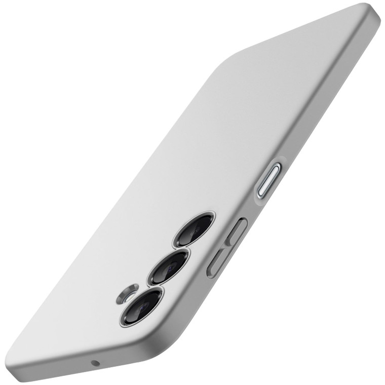 JETech Slim Fit Case for Samsung Galaxy A16 5G / 4G 6.7-Inch, Soft TPU Thin Protective Phone Cover with Matte Finish, Shockproof (Light Gray)