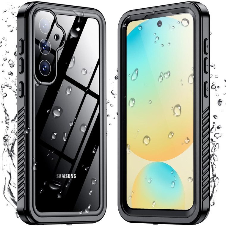 Temdan for Samsung Galaxy S24 FE Case Waterproof, [Military-Grade Drop Protection] [IP68 Underwater] Full Body Heavy Duty Rugged Shock-Proof Case for