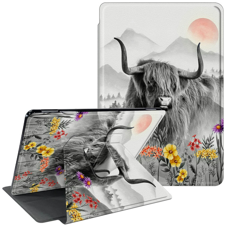 CGFGHHUY Case for 6.8" Kindle Paperwhite 11th Generation 360 Degree Rotating Stand Smart Cover with Auto Wake Sleep for Kindle Paperwhite 2021 and Si