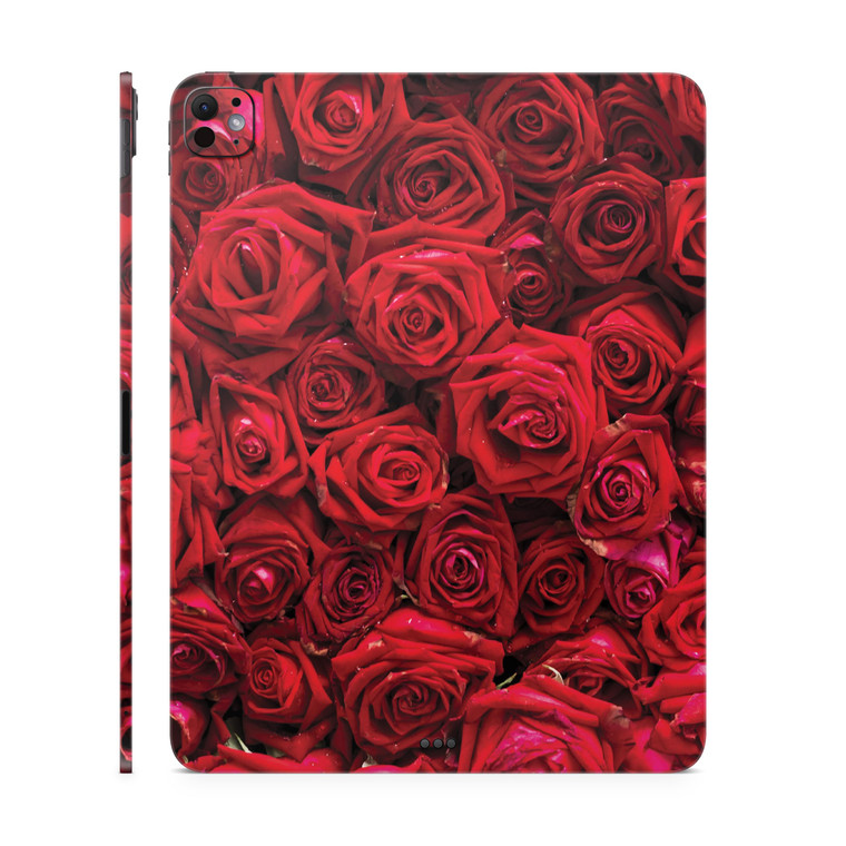 Skin Compatible with Apple iPad Pro 11 (M4) 2024 - Too Many Roses - Premium 3M Vinyl Protective Wrap Decal Cover - Easy to Apply | Crafted in The USA