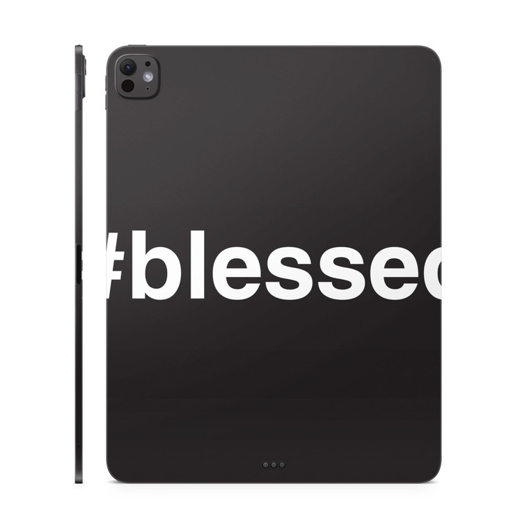 Skin Compatible with Apple iPad Pro 13 (M4) 2024 - Blessed - Premium 3M Vinyl Protective Wrap Decal Cover - Easy to Apply | Crafted in The USA by Mig
