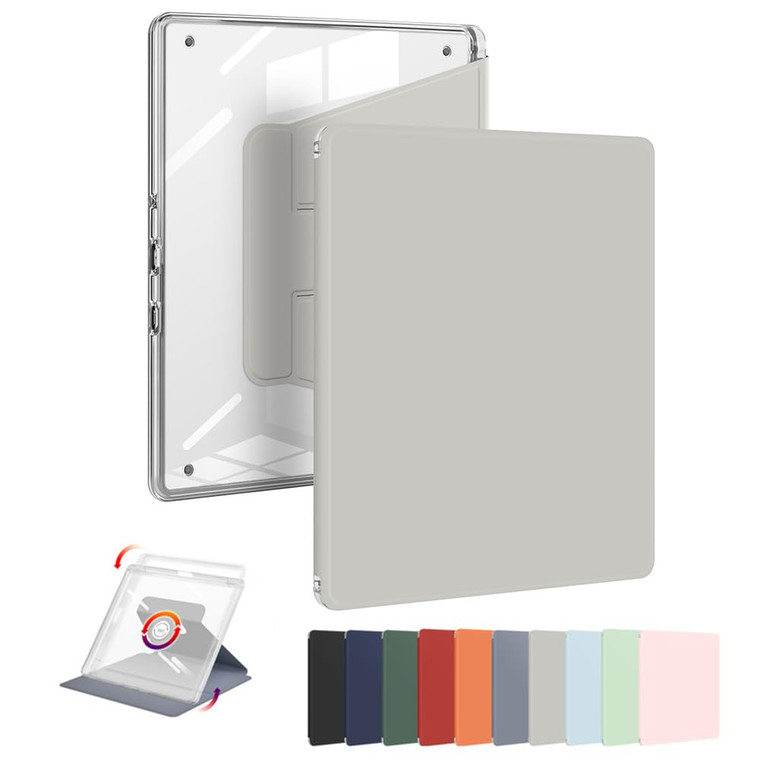 Case for Kindle Scribe with Pencil Holder - (360 Degree Rotation & Auto Wake/Sleep), Premium Folio Stand Case with Flexible Viewing Angles for Kindle