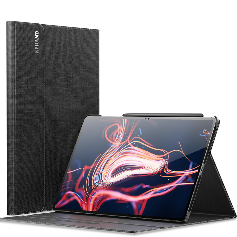 INFILAND Galaxy Tab S10 Ultra/S9 Ultra/S8 Ultra 14.6 Inch Case, Multi-Angle Stand Cover Compatible with Samsung Galaxy Tab S10 Ultra/S9 Ultra/S8 Ultr