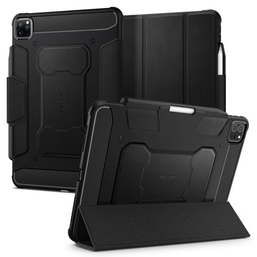 Spigen for iPad Pro 11 inch Case M2 4th Generation (2022) / 3rd Generation (2021) / 2nd Generation (2020) / 1st Generation (2018), Rugged Armor Pro P