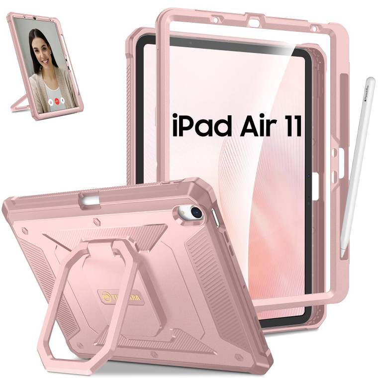 Fintie Case for iPad Air 11-inch M3 (2025) / M2 (2024), iPad Air 5th (2022) / 4th Generation (2020) 10.9 Inch - [Tuatara Magic Ring] 360 Degree Rotat