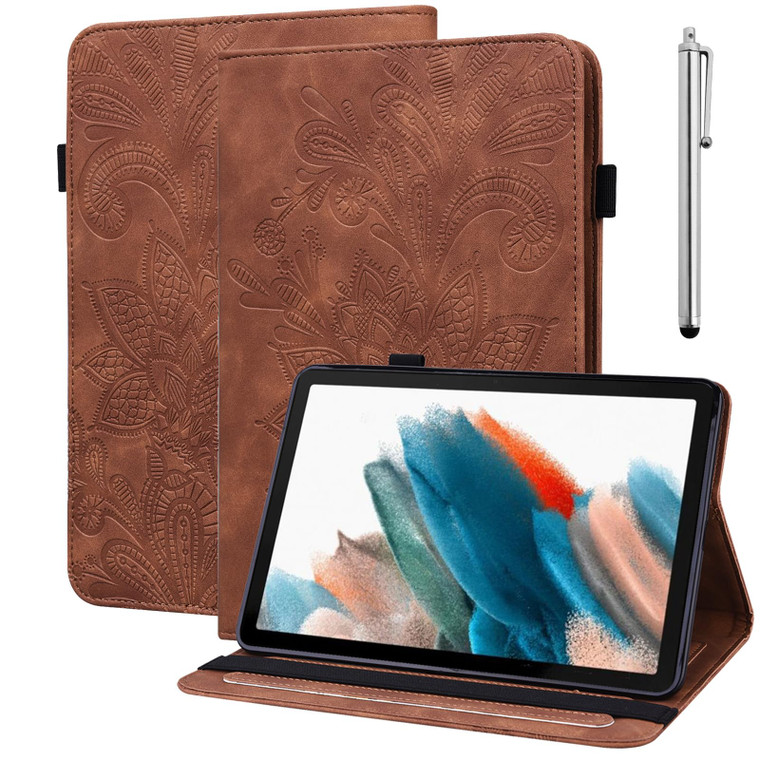 VODEFOX Case for iPad mini 7 A17 Pro 8.3 Inch 2024,iPad mini 6th Generation Case 2021,PU Leather Floral Slim Protective Case with Card Slot Stand Fol