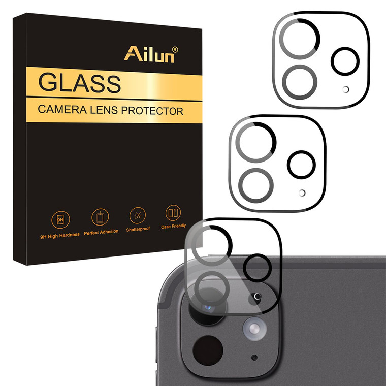 Ailun Camera Lens Protector for iPad Pro 11/13 Inch 2025/2024, 9H Hardness,Ultra HD,Anti-Scratch,Case Friendly [Does not Affect Night Shots][3 Pack]