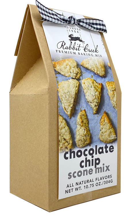 Rabbit Creek Chocolate Chip Scone Mix  Chocolate Chip Scones Baking Mix, Rabbit Creek Baking Mix 10.75 Ounce