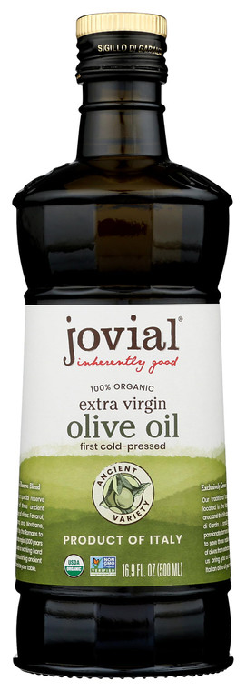 Jovial Organic Extra Virgin Olive Oil, 16.9 Fz