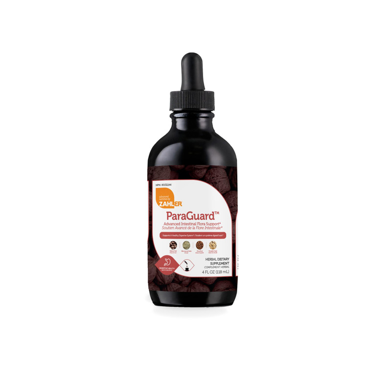 Zahler - ParaGuard Liquid Drops - Gut Health Supplement - Formula has Wormwood, Garlic Bulb, Pumpkin Seed, Clove & More - Natural Support for Humans
