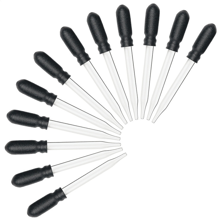 EZY DOSE Ear and Eye Medicine Dropper for Liquid Medicine, 1ml Capacity Glass, Deliver Correct Dose, 12 Count, Convenient and Easy to Use, BPA Free,