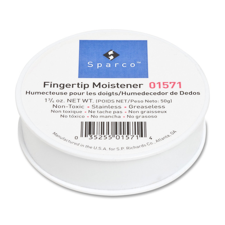 S.P. Richards Company Sortkwik Fingertip Moistener, Nonskid Back, 1-3/4 oz. (SPR01571)
