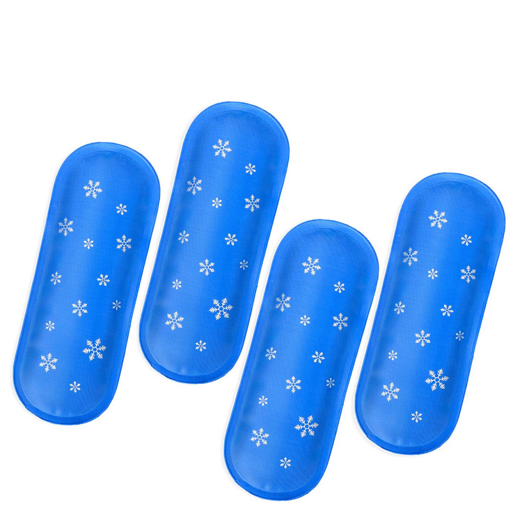 Luxja Ice Packs for Insulin Travel Case (Pack of 4), Reusable Ice Packs for Insulin Cooler (4 Pack)