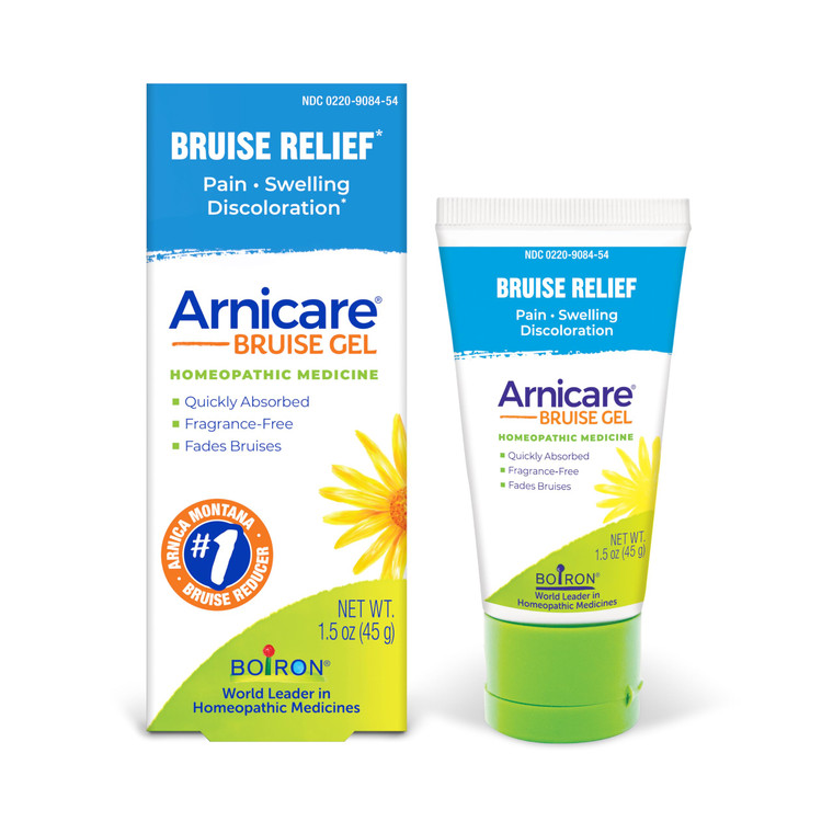 Boiron Arnicare Bruise Gel for Relief of Pain, Inflammation or Swelling, Soreness, and Discoloration - Non-greasy and Fragrance-Free - 1.5 oz
