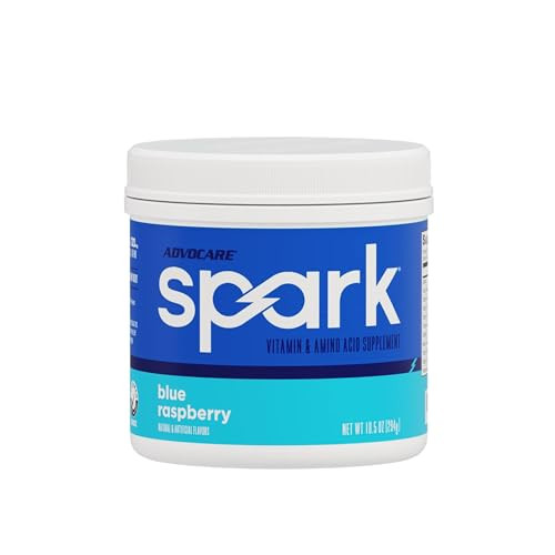 AdvoCare Spark Vitamin & Amino Acid Supplement - Focus & Energy Drink Powder Mix with Vitamin A, B-6, C & E - Also Includes L-Carnitine & L-Tyrosine