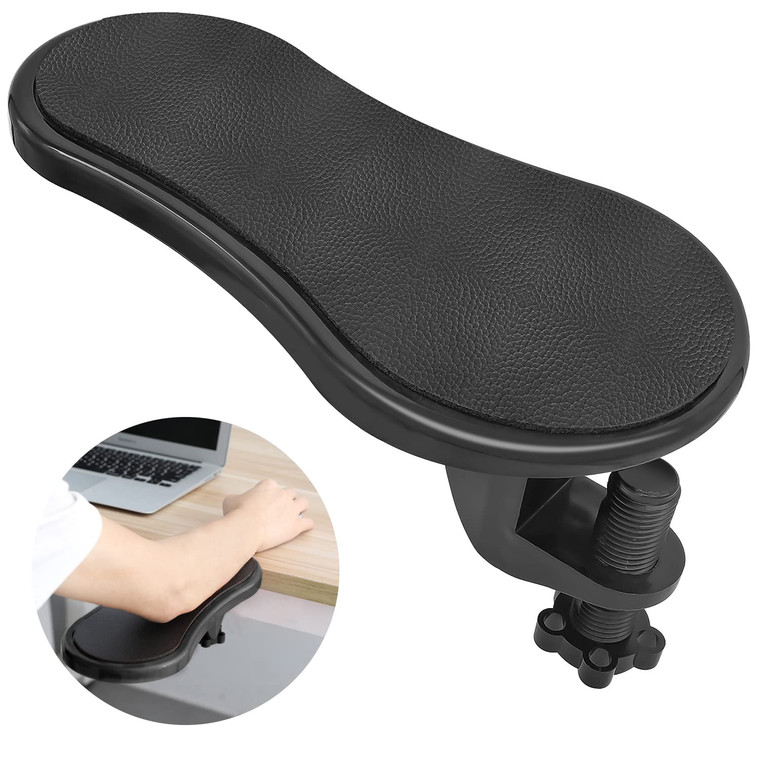 Arm Rest Support for Desk, Rotating Adjustable Computer Desk Armrest Extender, Relieve Stress, Eliminate Pain, Reduce Office Occupational Chronic