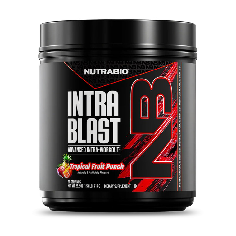 NutraBio Intra Blast Bcaa Powder Amino Acid Supplement, Electrolyte & Hydration Blend, Intra, Pre Workout & Muscle Recovery, 20g Eaa Amino Acids Powd