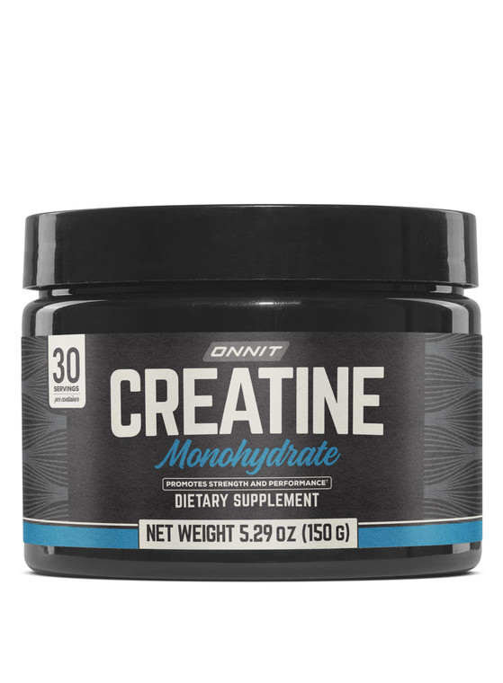 ONNIT Creatine Monohydrate Powder, IGEN(TM) Non-GMO Tested 5g Premium Creatine for Muscle Strength, Power and Lean Mass, Supports Brain Health, Brain