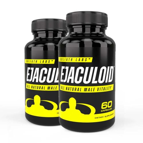 Goliath Labs Men's Energy Booster Capsules [120 Capsules/Bottle] Natural Stamina Booster Pills for Men More Volume - Multivitamin Enriched Performanc