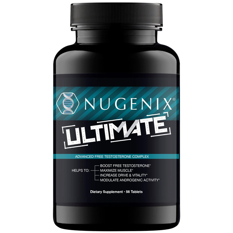 Nugenix Ultimate Free Testosterone Booster Supplement for Men - 56 Count