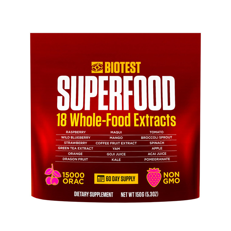 Biotest Superfood - Berry-Dense Polyphenols - 30 Servings