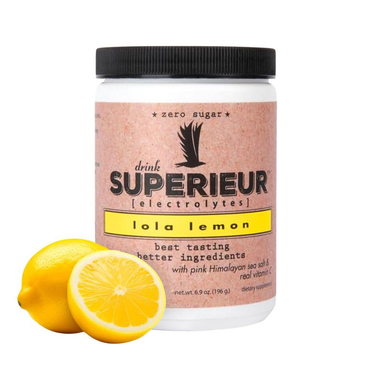 Superieur Electrolytes  Plant Based Electrolyte Supplement w/Sea Minerals for Hydration & Recovery  Keto Friendly, Non-GMO, Zero Sugar, Vegan Healt