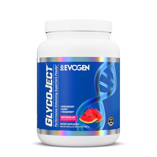 Evogen GlycoJect - Karbolyn Super Carb Powder | Rapid Absorption for PreWorkout | Carbohydrate Powder for Endurance | Intra Workout Carbs Powder for