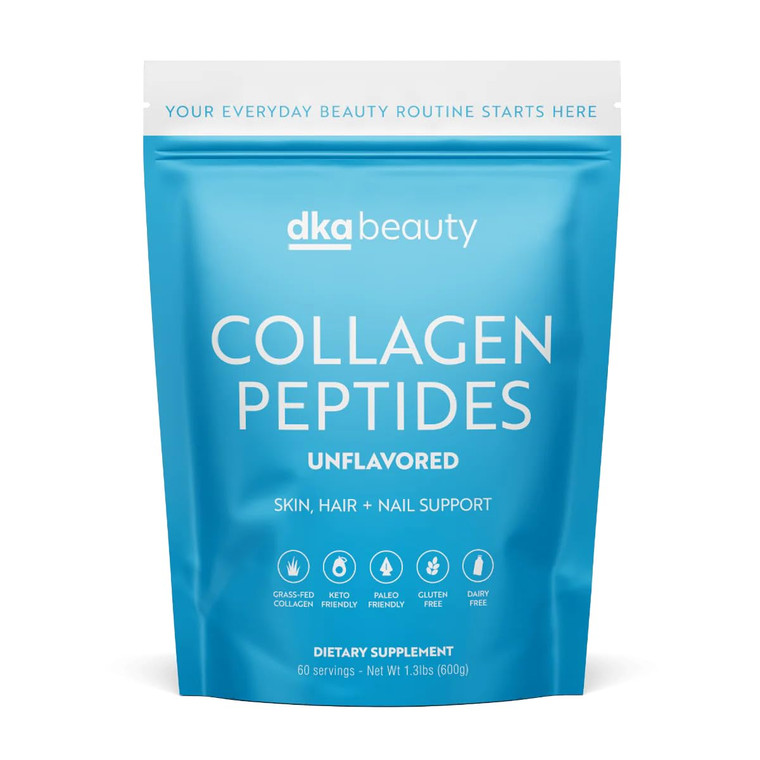 Dr. Kellyann Unflavored Collagen Peptides Powder (60 Servings)  Grass-Fed, Keto & Paleo-Friendly, Non-GMO, Gluten-Free, 1 Pack