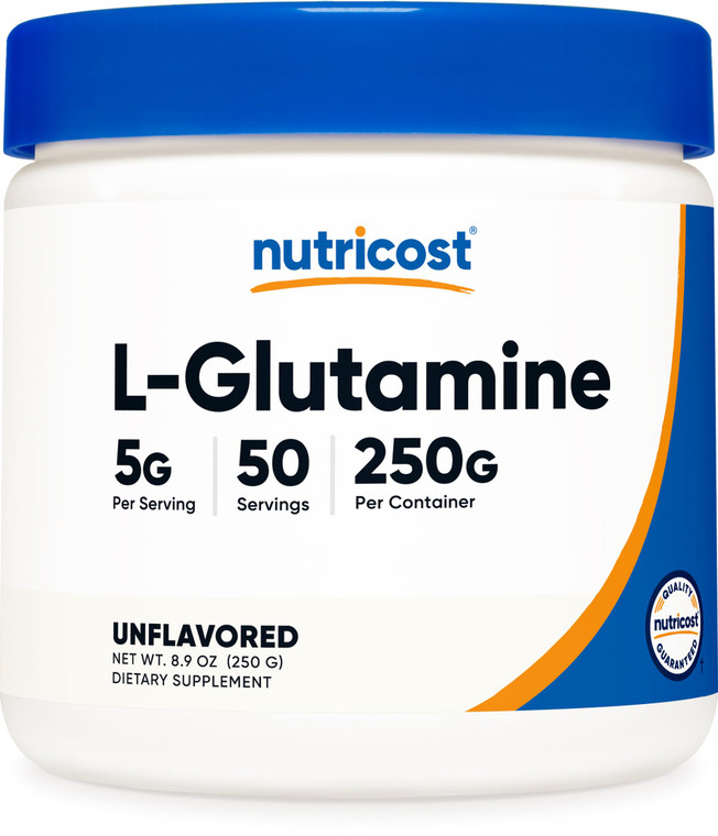 Nutricost L-Glutamine Powder 250 Grams