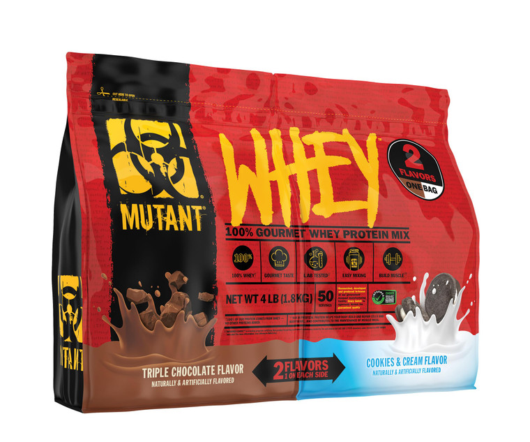 Mutant Whey Dual Chamber | Triple Chocolate & Cookies & Cream 1.8kg (4lbs)