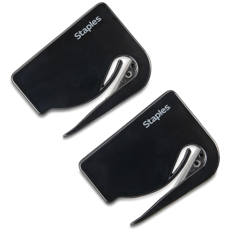 Staples Letter Opener, 2/Pack