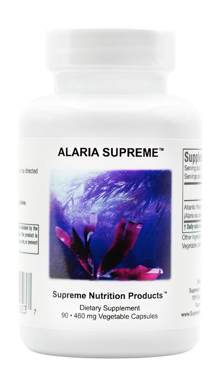 Supreme Nutrition Alaria Supreme, 90 Pure Atlantic Wakame Vegetarian Capsules