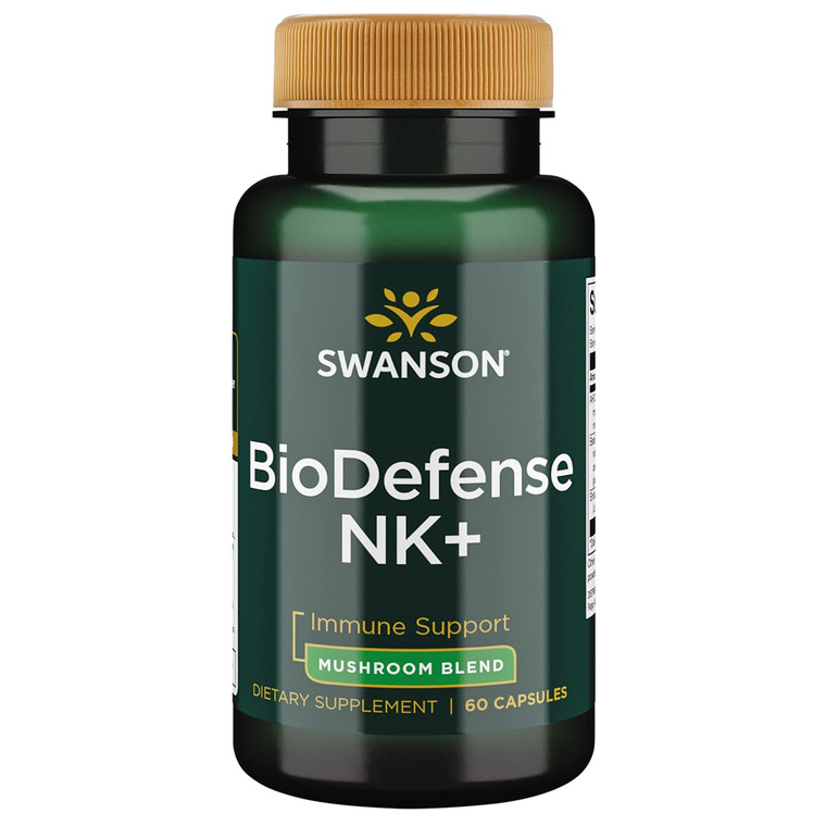 Swanson ULT BIODEFENSE NK+ Mushroom BLND 60C