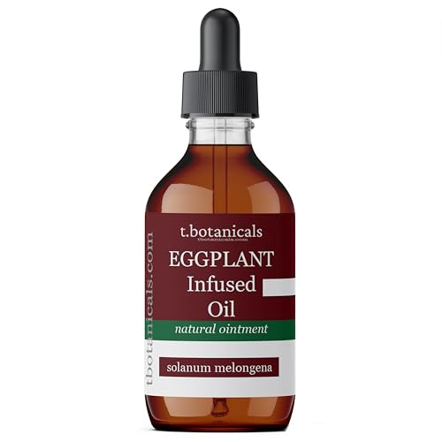 Eggplant Oil Eggplant Infused Oil for Skin Disorders Broad Spectrum Eggplant Extract