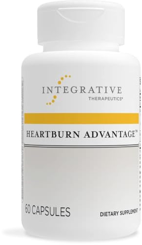 Integrative Therapeutics Heartburn Advantage - Support for Occasional Heartburn, Bloating & Nausea* - Digestive & GI Health Support Supplement- Glute