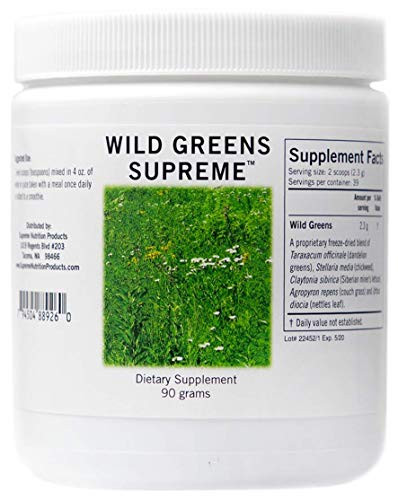 Supreme Nutrition Wild Greens Supreme, Pure 90 Grams Herbal Combination Powder