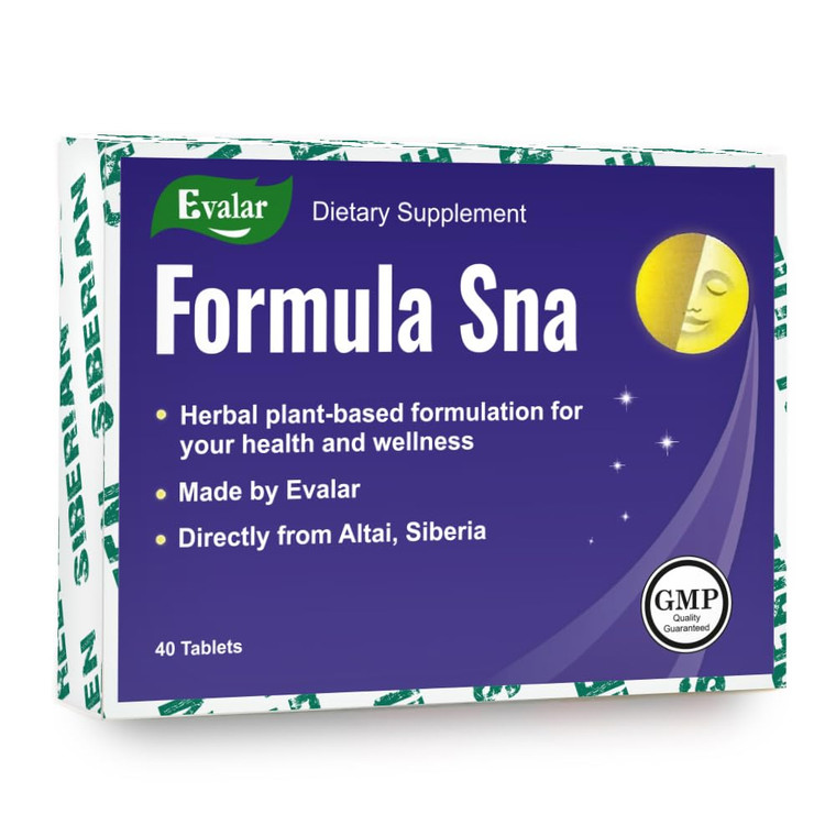 Siberian Herbal "Formula Sna" Evalar 40 Tablets 500mg