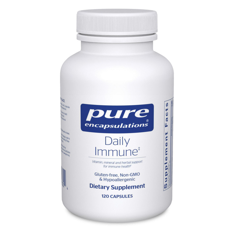 Pure Encapsulations Daily Immune | Comprehensive Immune Formula with Vitamin, Mineral, and Herbal Support | 120 Capsules*
