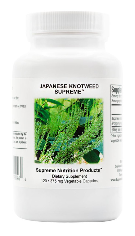 Supreme Nutrition Japanese Knotweed Supreme, 120 Pure Polygonum cuspidatum Vegetarian Capsules