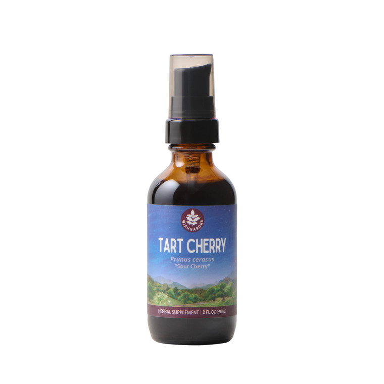WishGarden Herbs Organic Tart Cherry Extract - Organic Tart Cherry Juice Tincture for Sleep Support Contains Natural Melatonin, Joint Comfort & Muscl