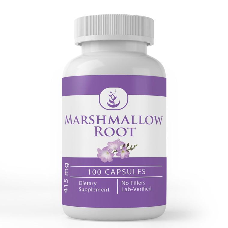 Pure Original Ingredients Marshmallow Root, (100 Capsules) Always Pure, No Additives Or Fillers, Lab Verified