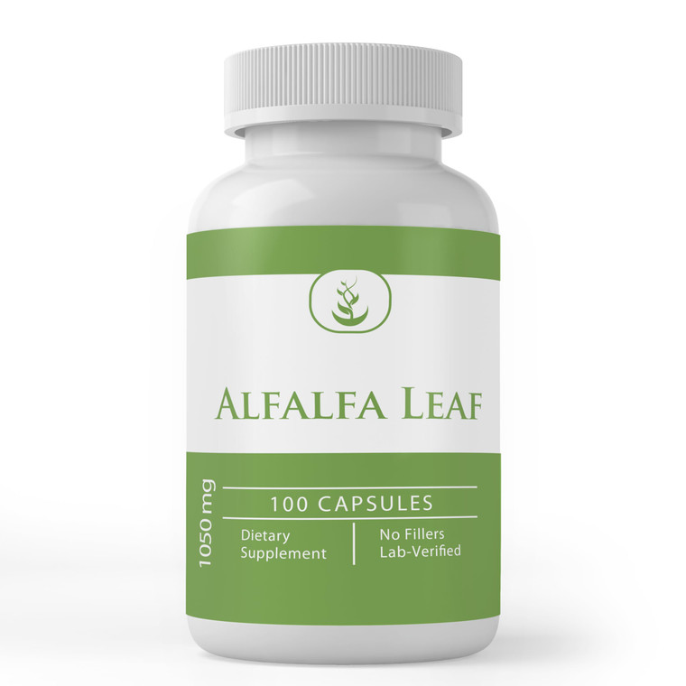 Pure Original Ingredients Alfalfa Leaf, (100 Capsules) Always Pure, No Additives Or Fillers, Lab Verified