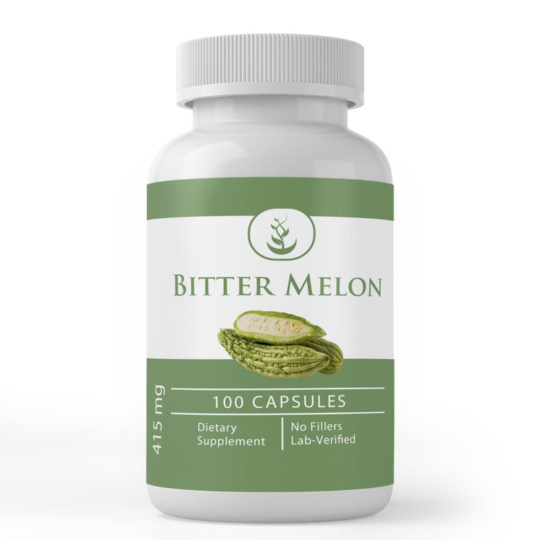 Pure Original Ingredients Bitter Melon, (100 Capsules) Always Pure, No Additives Or Fillers, Lab Verified