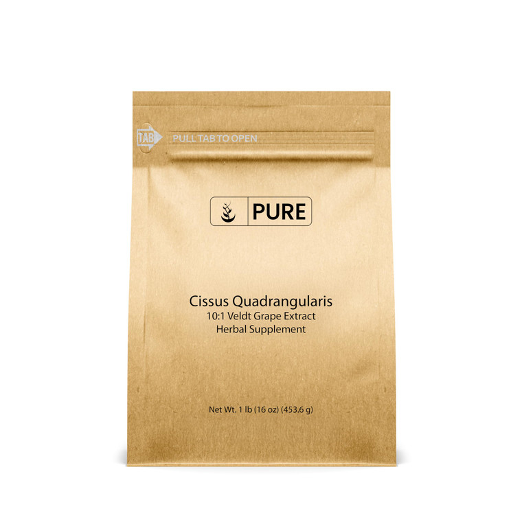 Pure Original Ingredients Cissus Quadrangularis (1lb) Traditional Herbal Supplement, Veldt Grape, Non-GMO, Lab-Verified