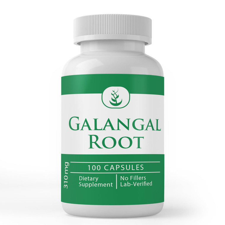 PURE ORIGINAL INGREDIENTS Galangal Root (100 Capsules), Always Pure, No Additives or Fillers, Lab Verified