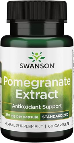 Swanson HRB Pomegranate EXT STD 250MG 60CAPS