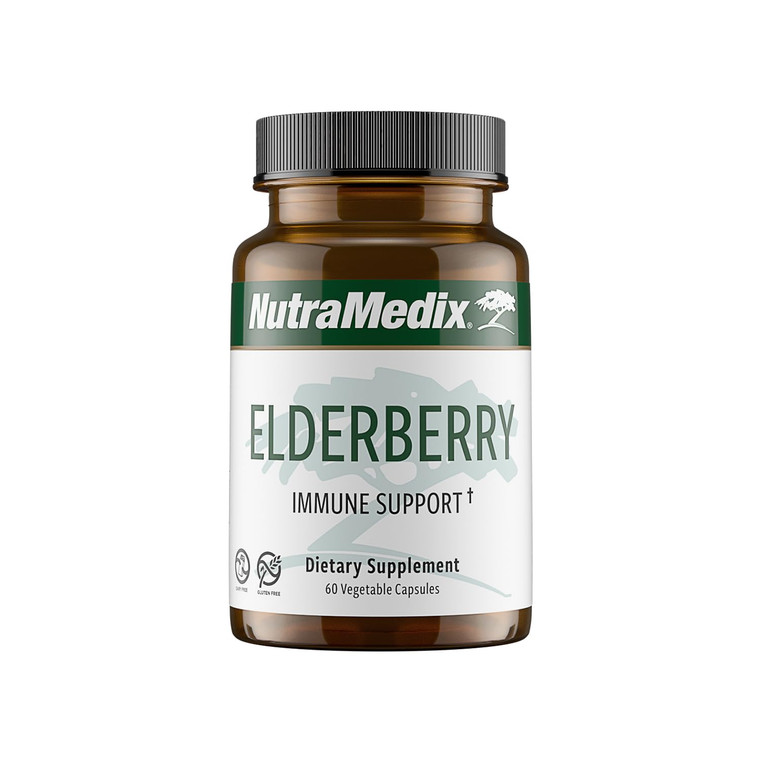 NutraMedix Elderberry Antioxidants Supplement Capsules - Elderberry Extract to Promote a Healthy Inflammatory Response, Daily Immune Support, and Bow